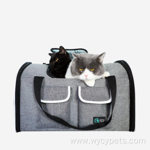 Large Capacity Portable Soft Mesh Dog Transport Box